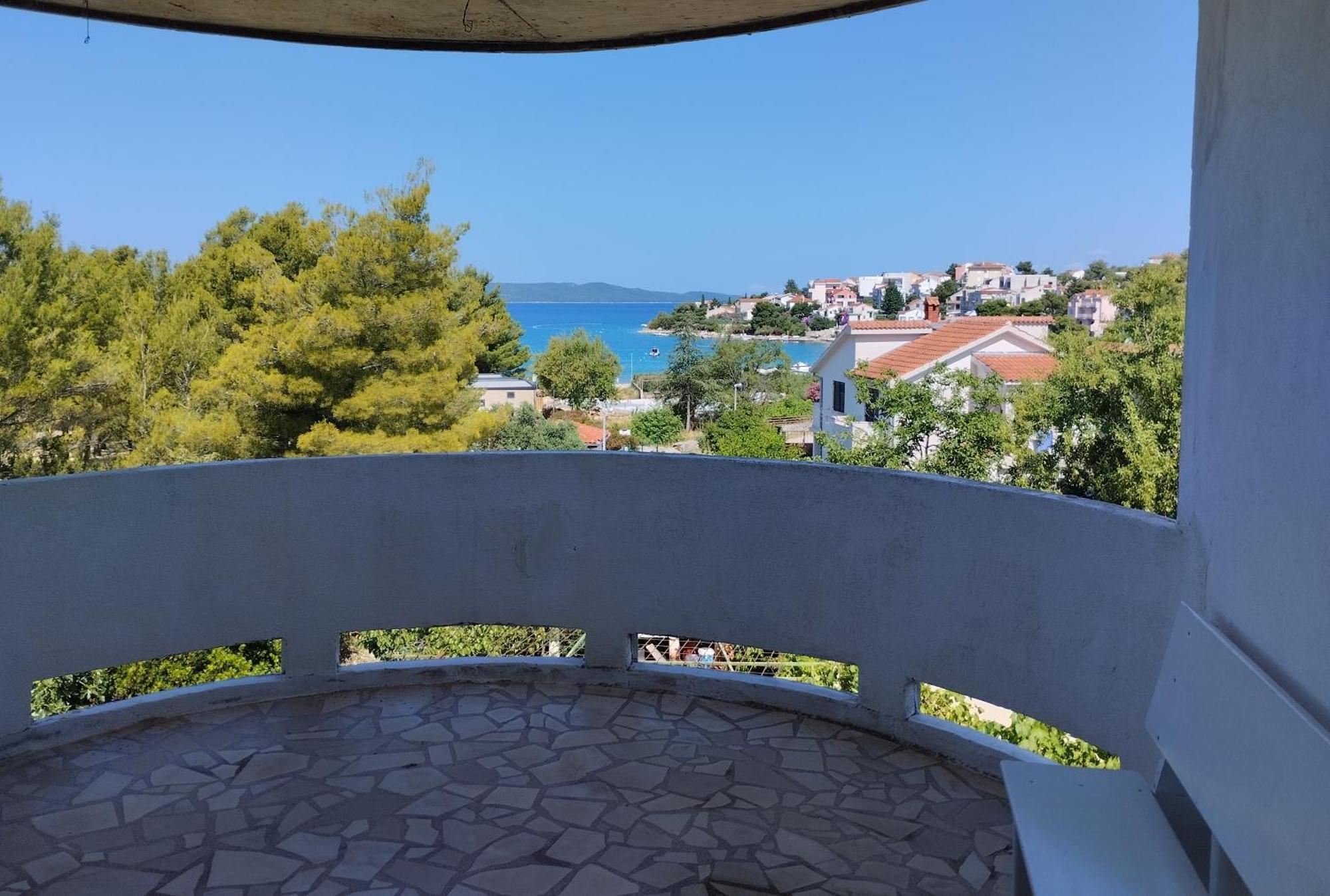 Braco Apartments By The Sea With A Sea View Žaborić Kültér fotó